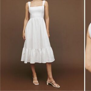 Reformation Bucatini Linen Dress